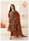 Nora Vol 2 By Suryajyoti Jam Satin Printed Dress Material 